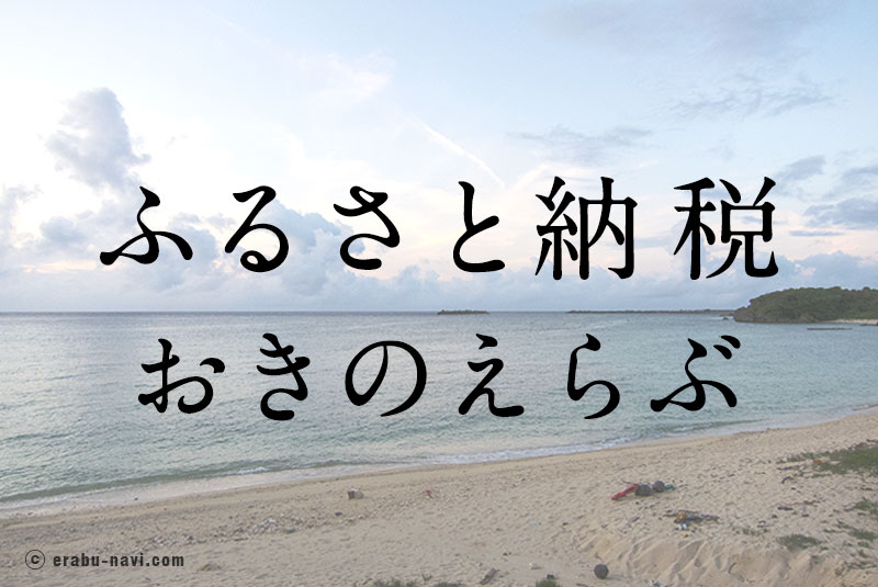 ふるさと納税 沖永良部